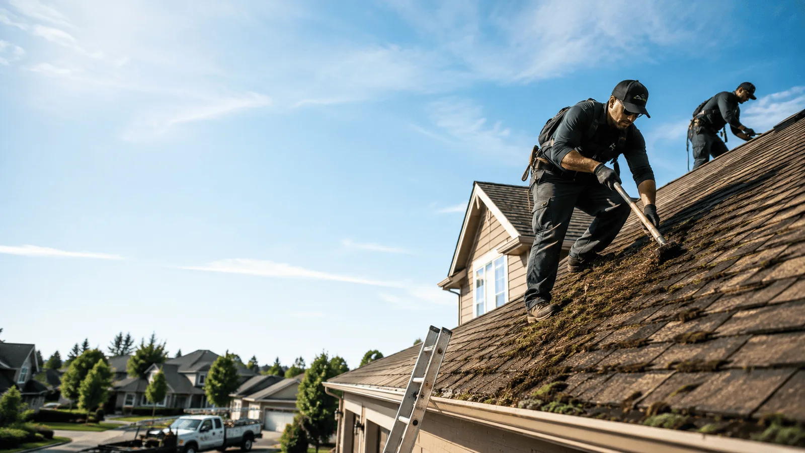Roof Moss Removal in Hebron, ND near me